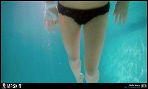 Naked Stella Maeve In Dark Summer