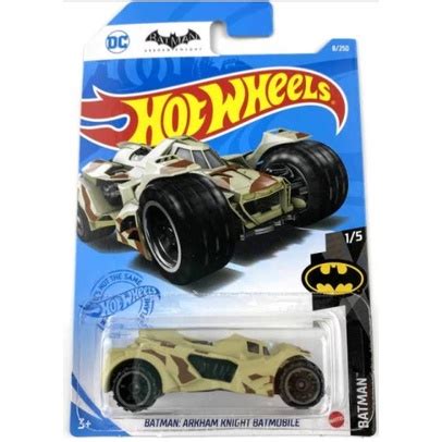 Hot Wheels Batman Arkham Knight Batmobile Temáticos DC Batcarro Cartela