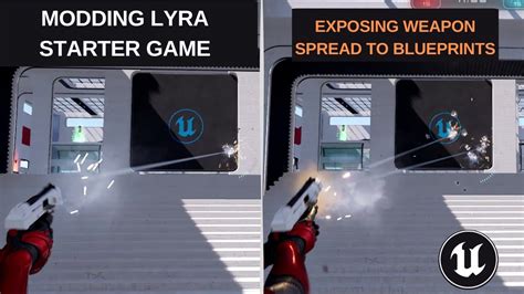 UE5 Exposing Weapon Spread To Blueprints Timelapse 2X 4k Lyra