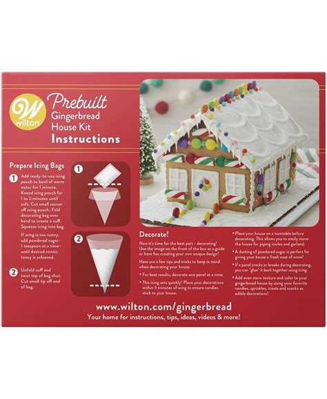 Wilton Pre Built Christmas Gingerbread House Macys