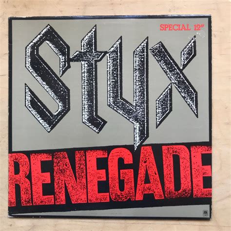 Styx Renegade Vinyl Records and CDs For Sale | MusicStack