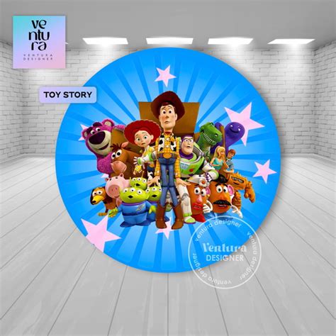 Arte Digital Painel Toy Story Elo7 Produtos Especiais