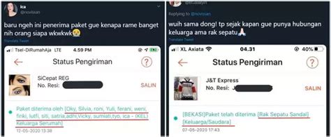 10 Status Penerima Paket Yang Ditulis Kurir Ini Absurd Abis