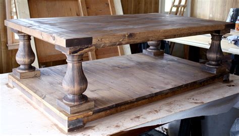 DIY Restoration Hardware-inspired Coffee Table