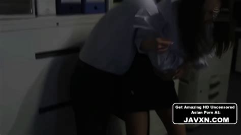 Dirty Boss Fucks A Hot Japanese Babe