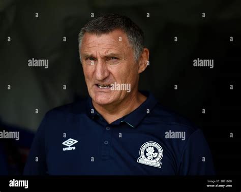 Blackburn Rovers manager Tony Mowbray Stock Photo - Alamy