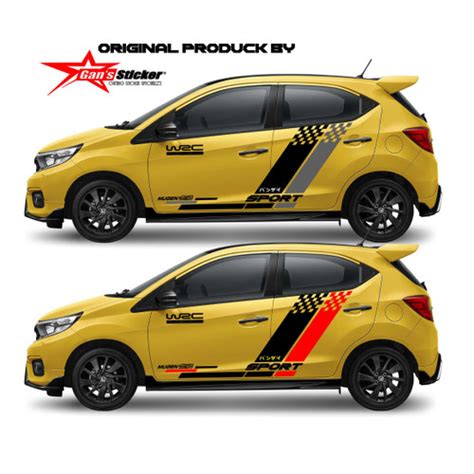 Jual Sticker Honda Brio Setya Honda Brio Honda Brio Lama Brio