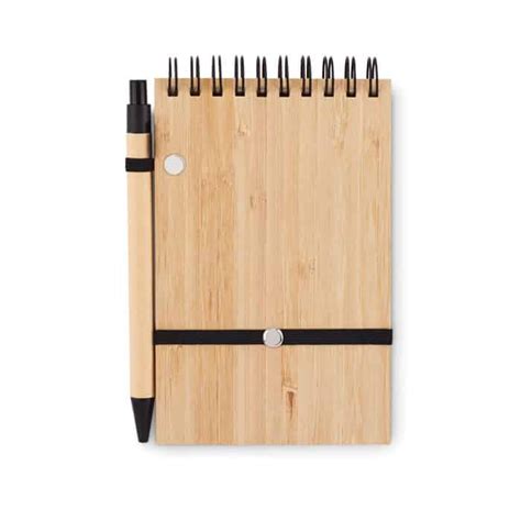 Libretas De Bolsillo En Madera Para Empresas