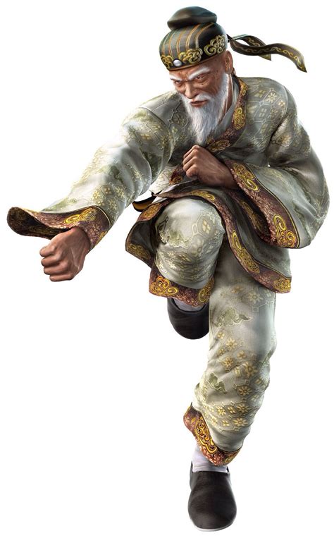 Wang Jinrei From Tekken Game Art Hq