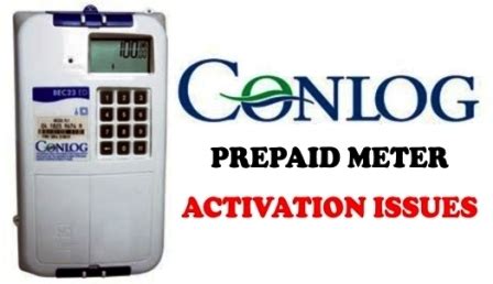 Conlog Prepaid Meter Activation And Related Issues GenGuide