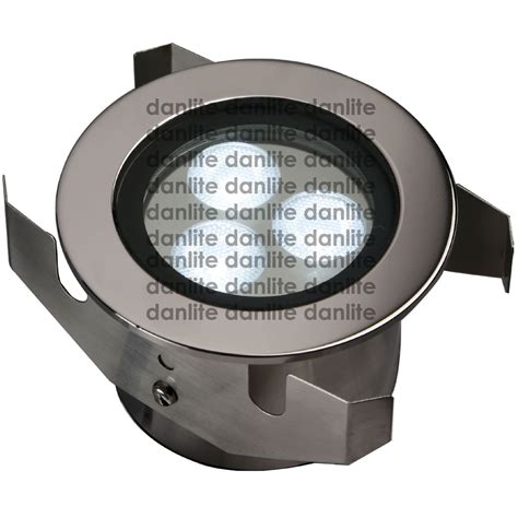 Recessed Floor Spotlight Danlite Led Round Ip