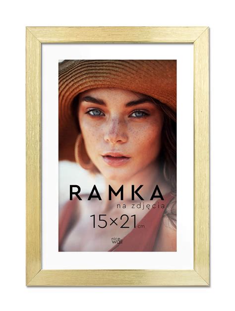 Ramki na zdjęcia 15x21 cm Złote Ramka 21x15 Złota 13998813437 Allegro pl