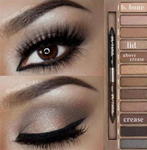 Different Eyeshadow Tutorials Using The Naked Palette Eye Makeup