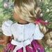 Inch Doll Easter Dress Fits American Girl Dolls Pink Easter Fabric