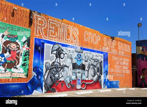 Mural Deep Ellum District Dallas Texas Usa Stock Photo Alamy