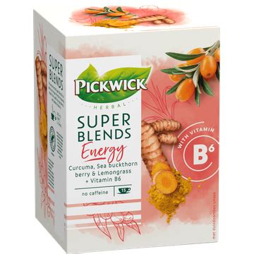 Pickwick Herbal Super Blends Energy Kruidenthee Bestellen Jumbo