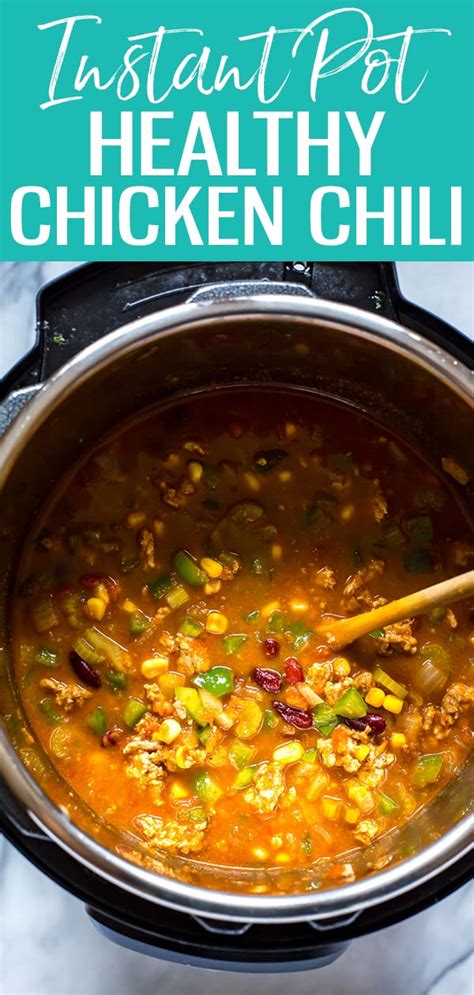 Instant Pot Chicken Chili - Eating Instantly