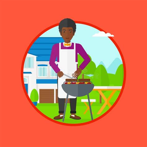 Black People Cookout Stock Illustrations – 135 Black People Cookout ...