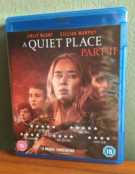 A QUIET PLACE PART II 2020 Emily Blunt Cillian Murphy UK Blu Ray 4