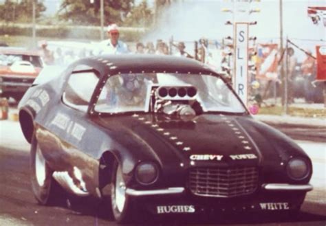 My grandpa racing his drag Camaro Circa 1970 : r/OldSchoolCool