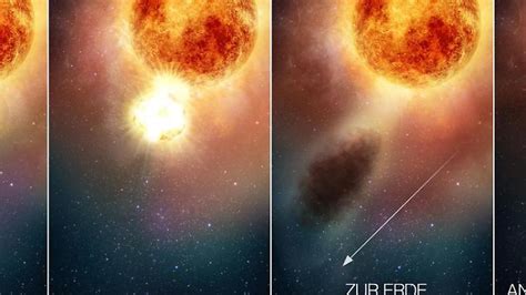 Berlin And Brandenburg Wissenschaftler Staub Verdunkelte Riesenstern