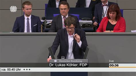 Dr Lukas K Hler Mdb Fdp Fortentwicklung Des Europ Ischen