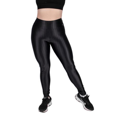 Sportime Cal A Legging Selene D Super Elastano Preto