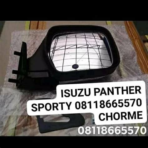 Jual KACA SPION SEPION ISUZU PANTHER SPORTY MODEL CHROME Krum KIRI Atau