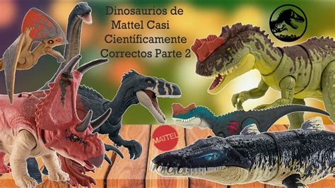 Top Dinosaurios Casi Científicamente Correctos de Jurassic World Mattel