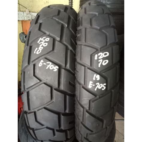 Jual Ban SHINKO E705 TRAIL MASTER 120 70 19 Dan 150 70 18 Ban Dual