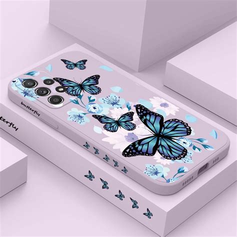 Capa De Telefone Aurora Butterfly Para Samsung Galaxy A A A A