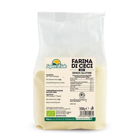 Farina Di Ceci Senza Glutine 350 G Biologica ShopX It Compra Facile