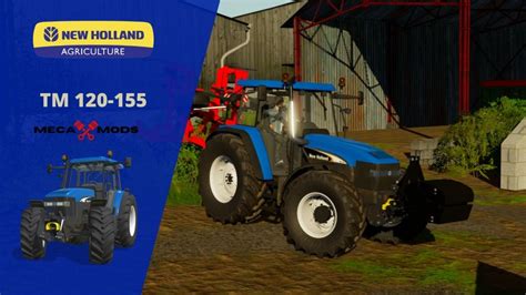 FS22 New Holland TM 120 v BETA New Holland Mod für Farming Simulator 22