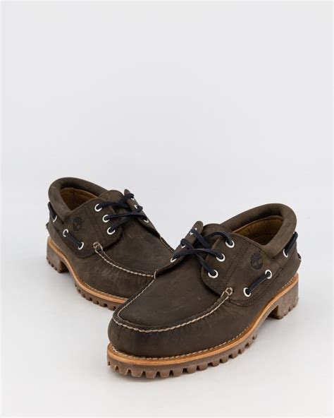 Mens 3 Eye Lug Handsewn Boat Shoe Platypus