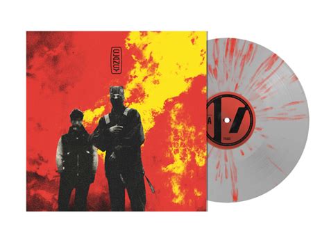 Twenty One Pilots Clancy Clear W Opaque Red Splatter Colored Vinyl