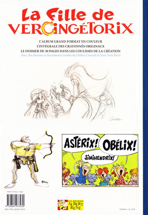 Astérix Tome 38 La Fille de Vercingétorix Tirage Limité de 2019 BDbase