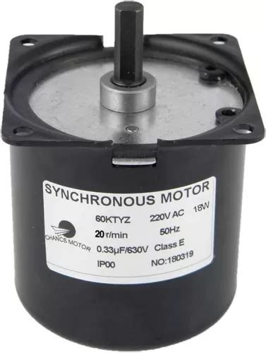 Motor S Ncrono Chancs Ktyz Ac V Rpm Cw Ccw W Meses Sin