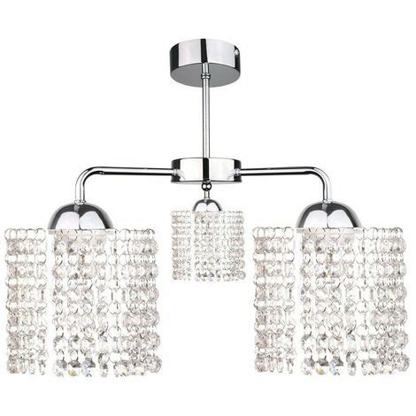 Keter Lighting Diament Plafonnier Semi Encastr Bras Multiples