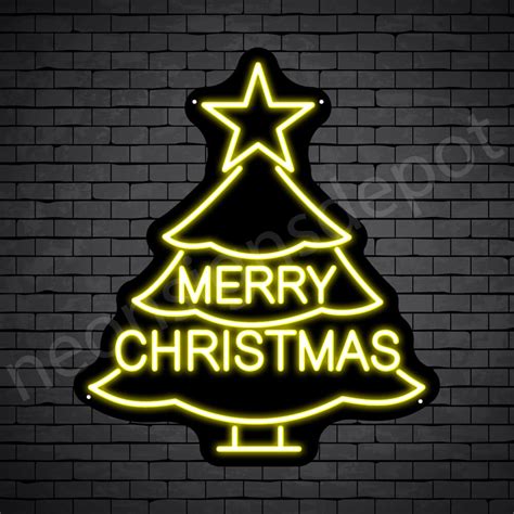 Merry Christmas V Neon Sign Neon Signs Depot