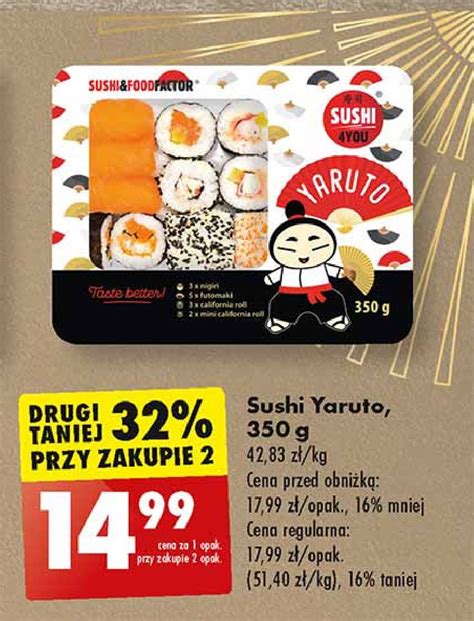 Sushi Yaruto Sushi 4you Cena Promocje Opinie Sklep Blix Pl