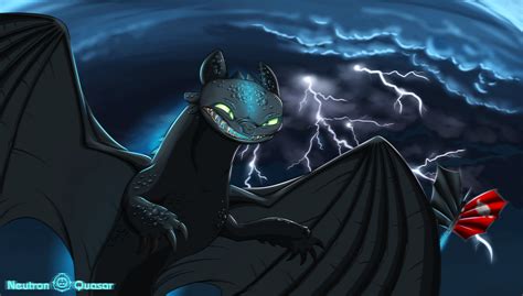 Toothless By Neutron Quasar On Deviantart