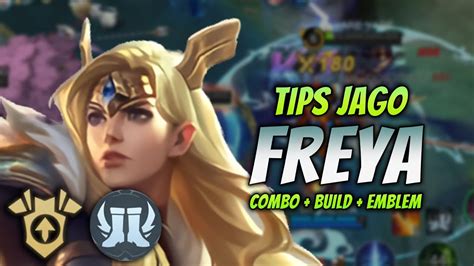 CARA MAIN FREYA META TERBARU BUILD EMBLEM FREYA TERSAKIT 2023