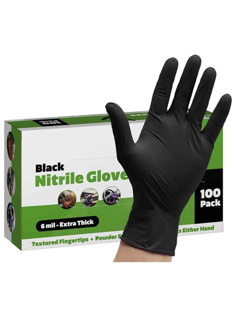 Nitrile Disposable Powder-Free Lab Gloves (Pair) – Kivi Grow