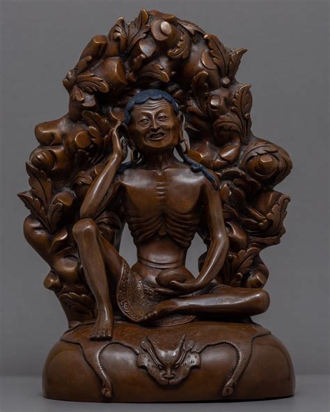 Milarepa Buddha Statue | Himalayan Art | Hand Carved Art