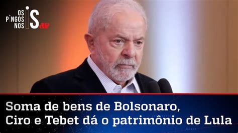 Lula é O Candidato Mais Rico Entre Os Líderes Das Pesquisas