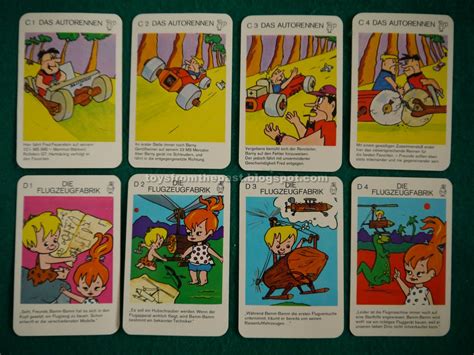 Toys From The Past Ass Familie Feuerstein Quartett Und Schwarzer Peter Nr