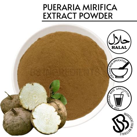 Pueraria Mirifica Extract Powder Serbuk Ekstrak Lobata Shopee Malaysia