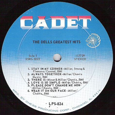 The Dells - The Dells Greatest Hits - Used Vinyl - High-Fidelity Vinyl ...