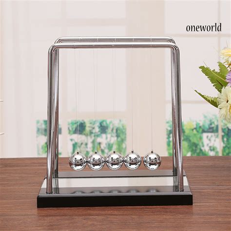 One Newtons Cradle Pendulum Balance Ball For Desktop Display