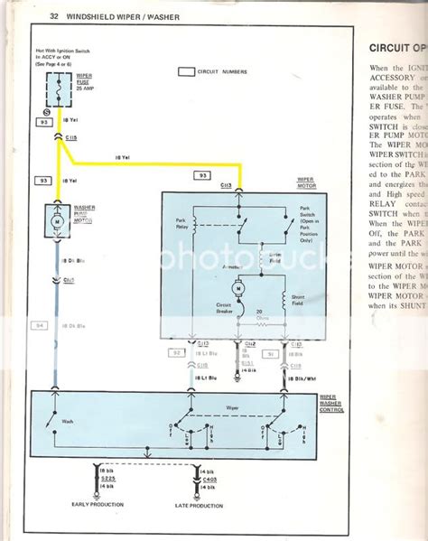 1967 Nova Wiper Motor Wiring Diagram